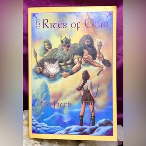 The Rites of Odin Vintage 1993 Trade PB Book by Ed Fitch Pagan Norse Odinism